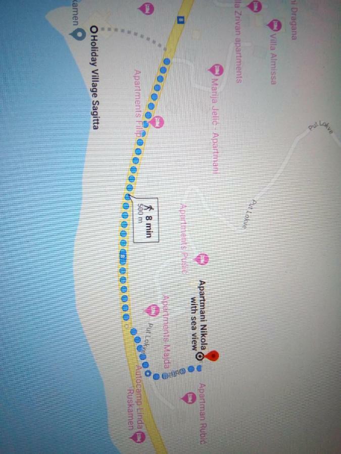 Seaview Apartments Nikola Lokva Rogoznica Εξωτερικό φωτογραφία